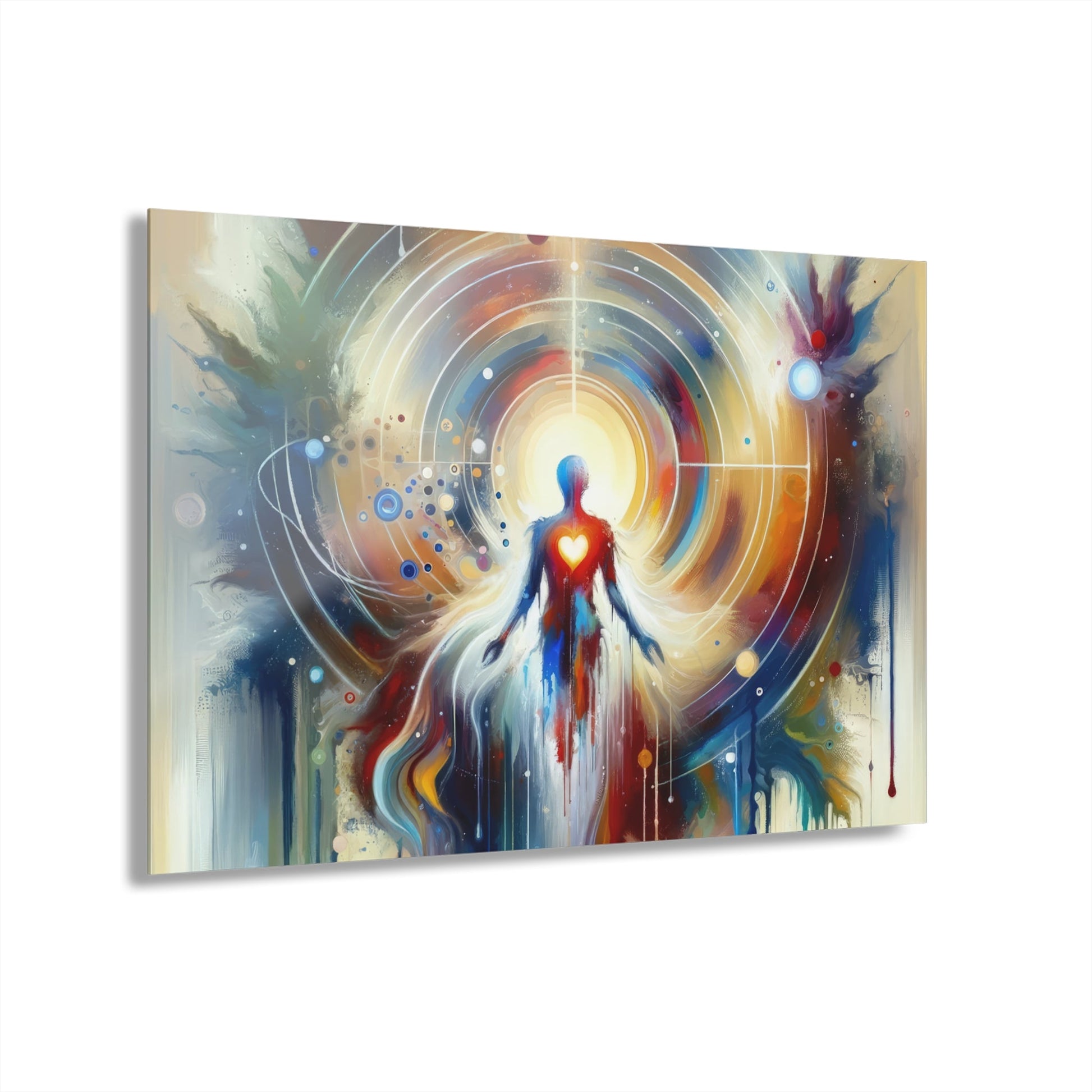 Unified Heart Awakening Acrylic Prints (French Cleat Hanging) - ATUH.ART