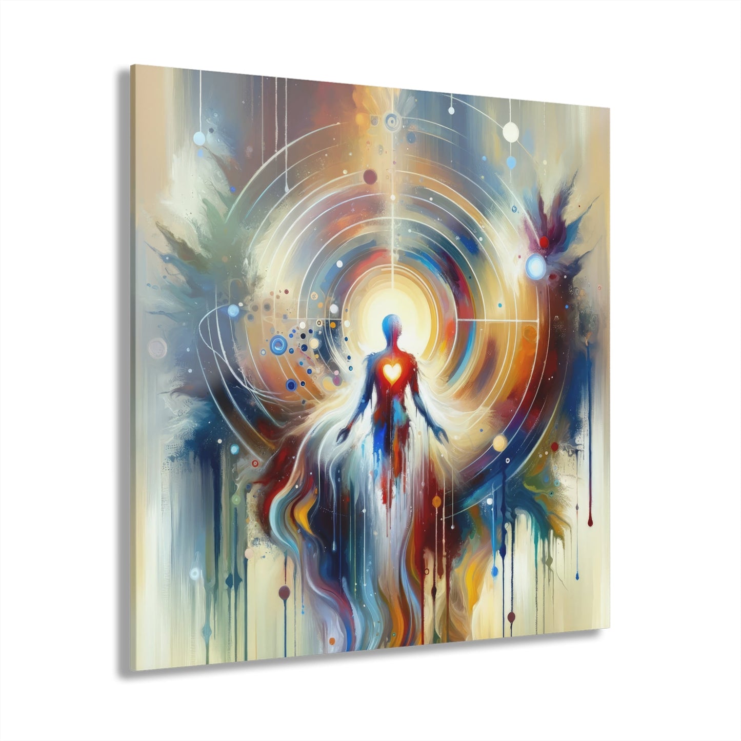 Unified Heart Awakening Acrylic Prints (French Cleat Hanging) - ATUH.ART