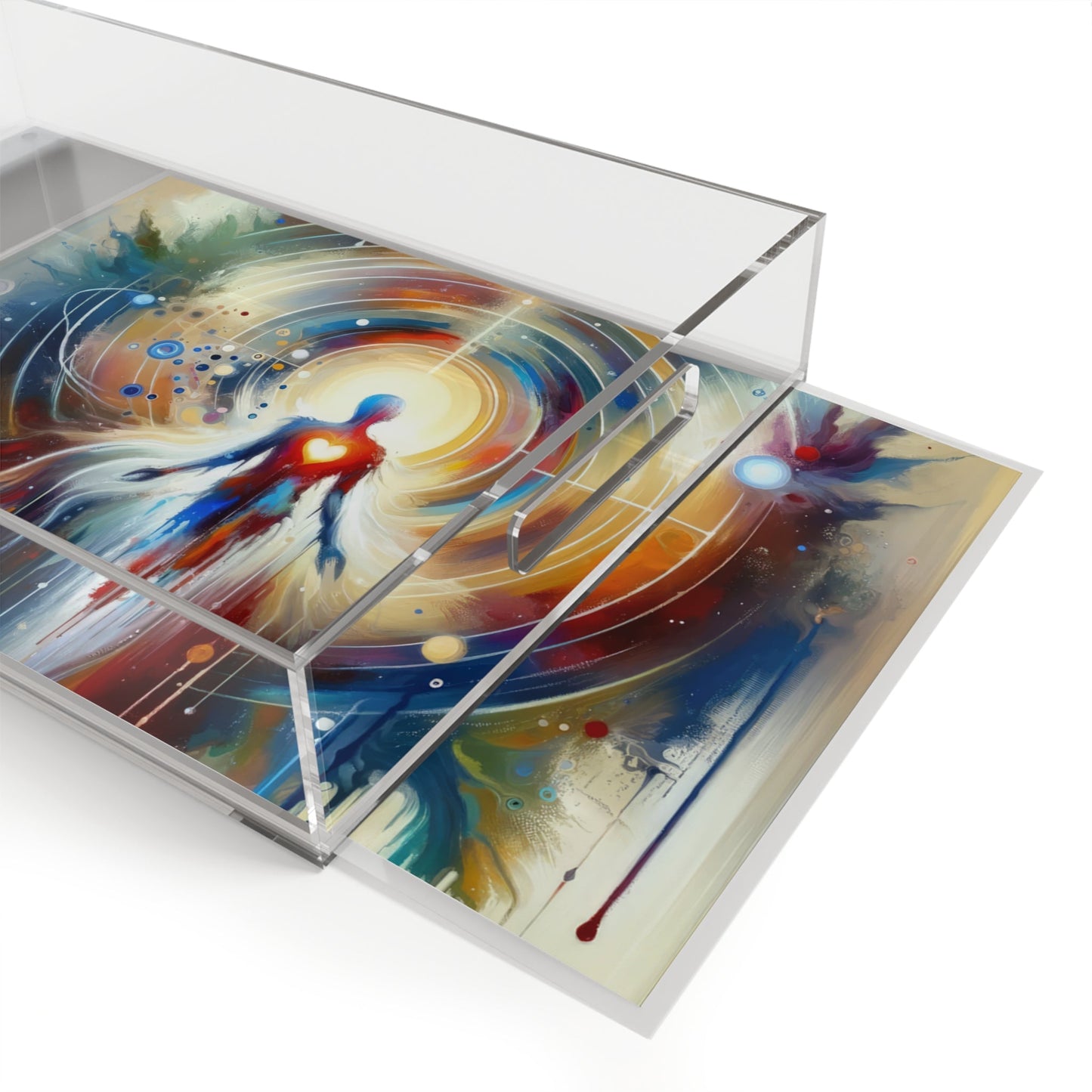 Unified Heart Awakening Acrylic Serving Tray - ATUH.ART