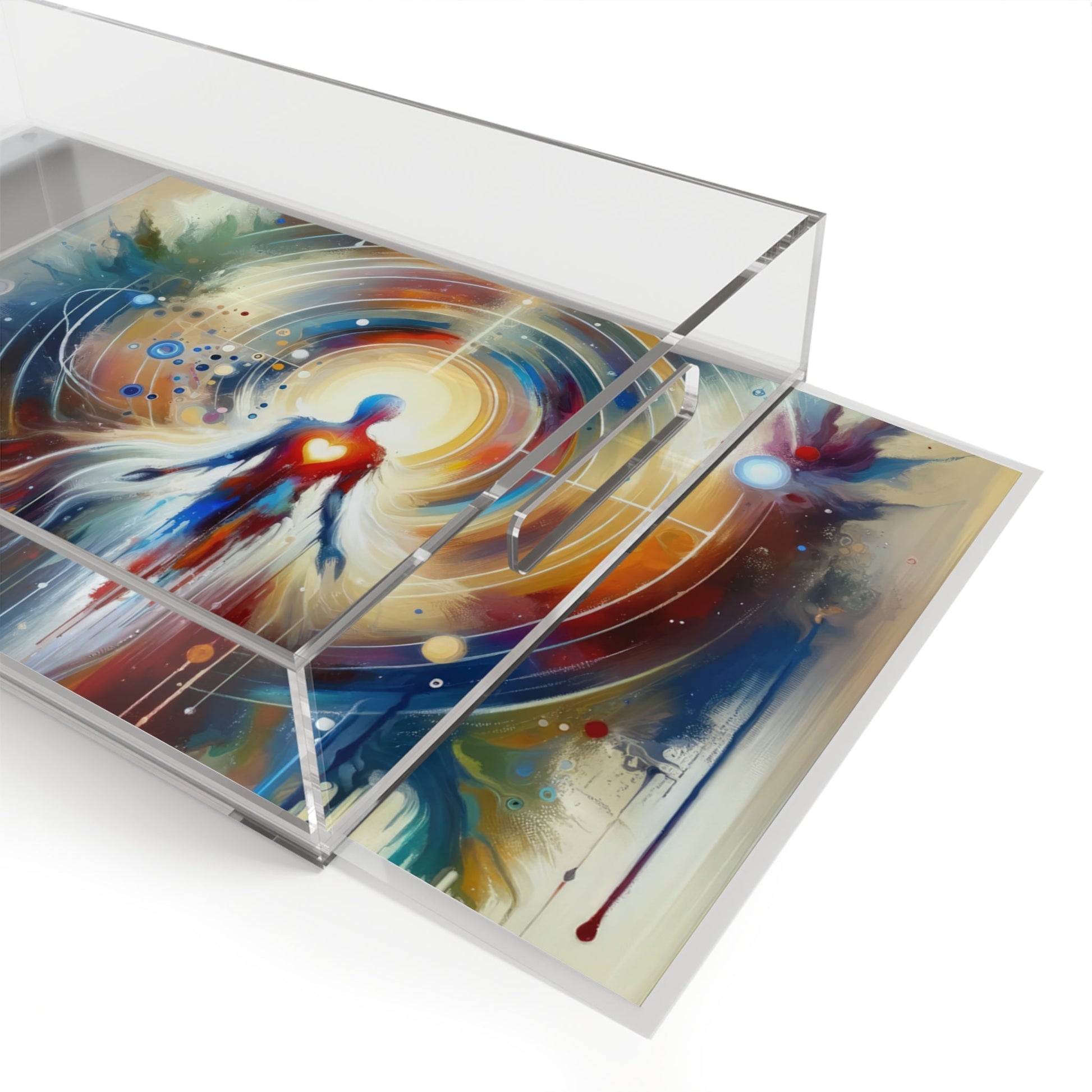Unified Heart Awakening Acrylic Serving Tray - ATUH.ART