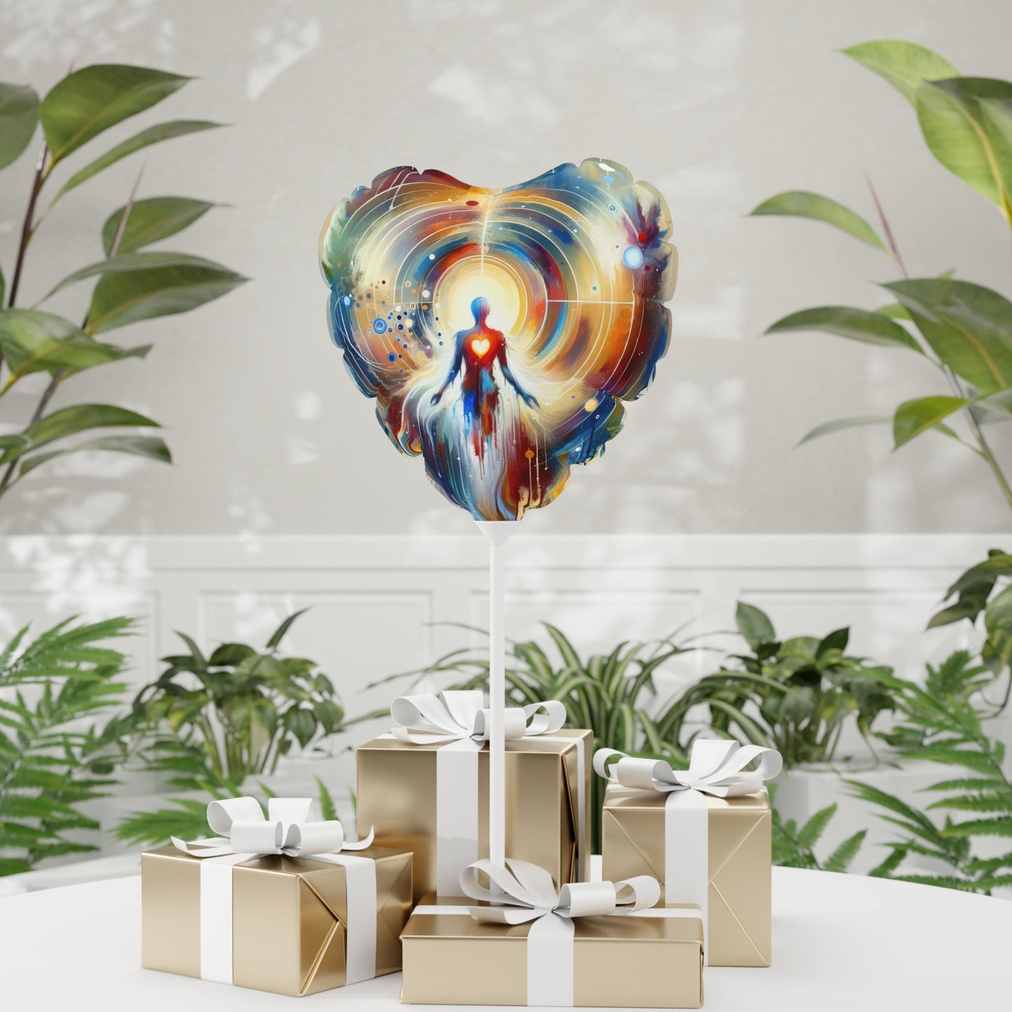 Unified Heart Awakening Balloon (Round and Heart-shaped), 11" - ATUH.ART