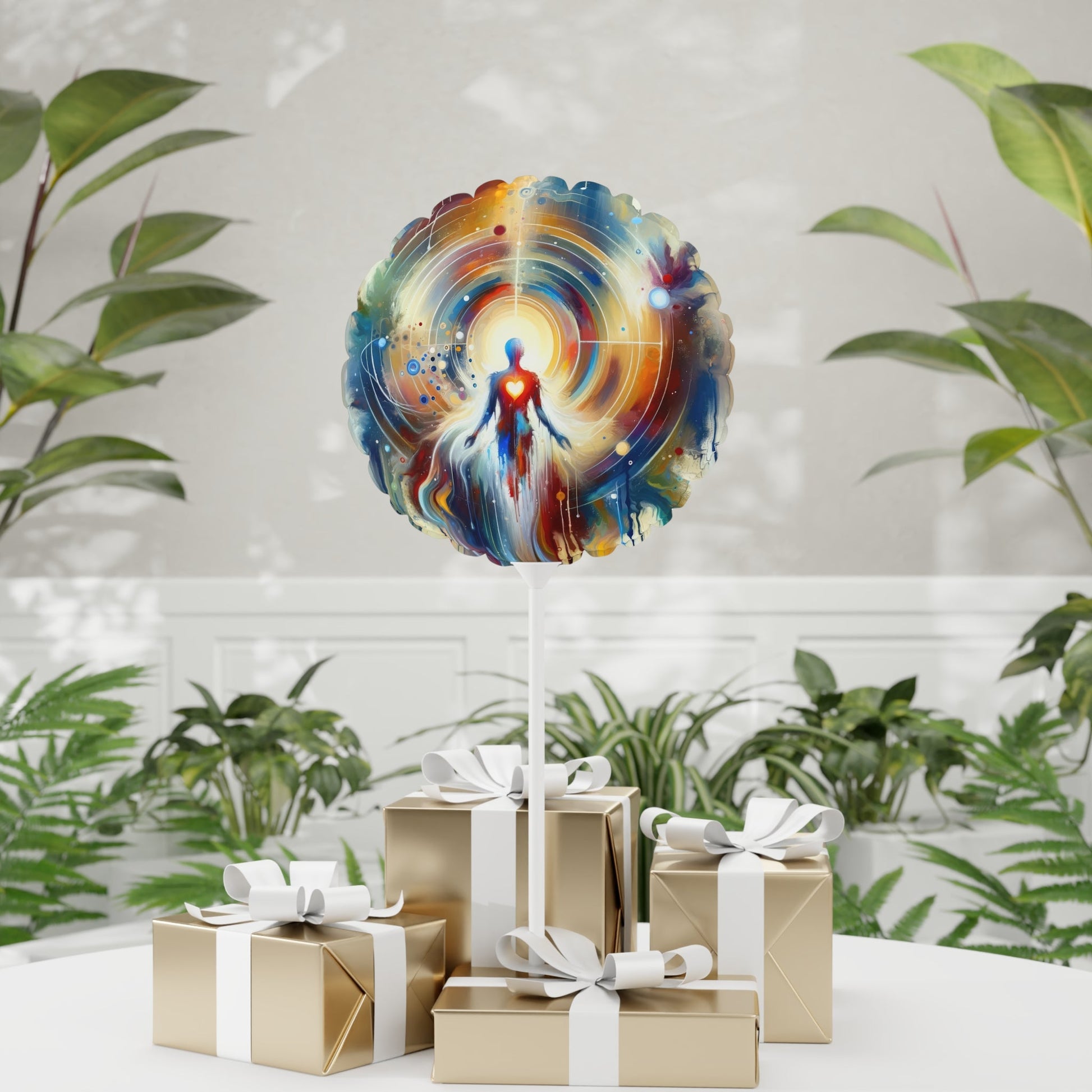 Unified Heart Awakening Balloon (Round and Heart-shaped), 11" - ATUH.ART