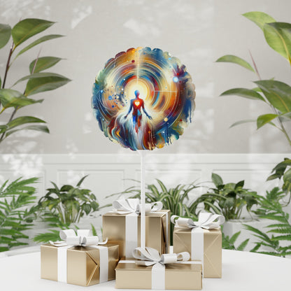 Unified Heart Awakening Balloon (Round and Heart-shaped), 11" - ATUH.ART