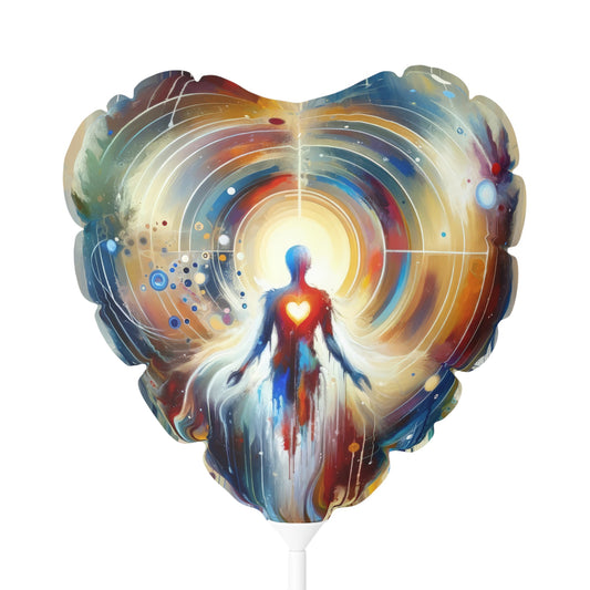 Unified Heart Awakening Balloon (Round and Heart-shaped), 11" - ATUH.ART