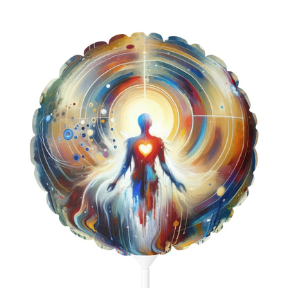Unified Heart Awakening Balloon (Round and Heart-shaped), 11" - ATUH.ART