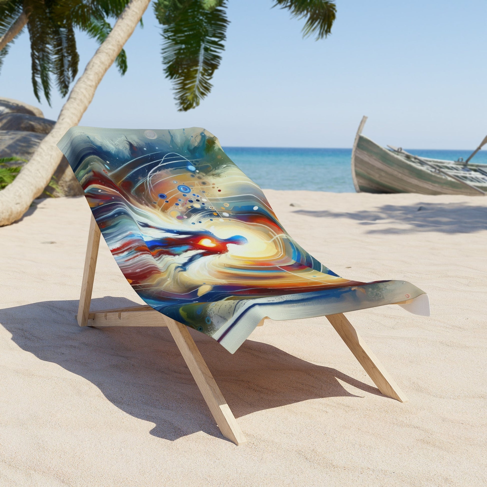 Unified Heart Awakening Beach Towel - ATUH.ART