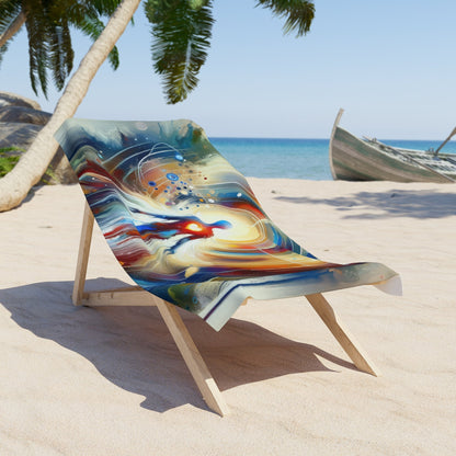 Unified Heart Awakening Beach Towel - ATUH.ART