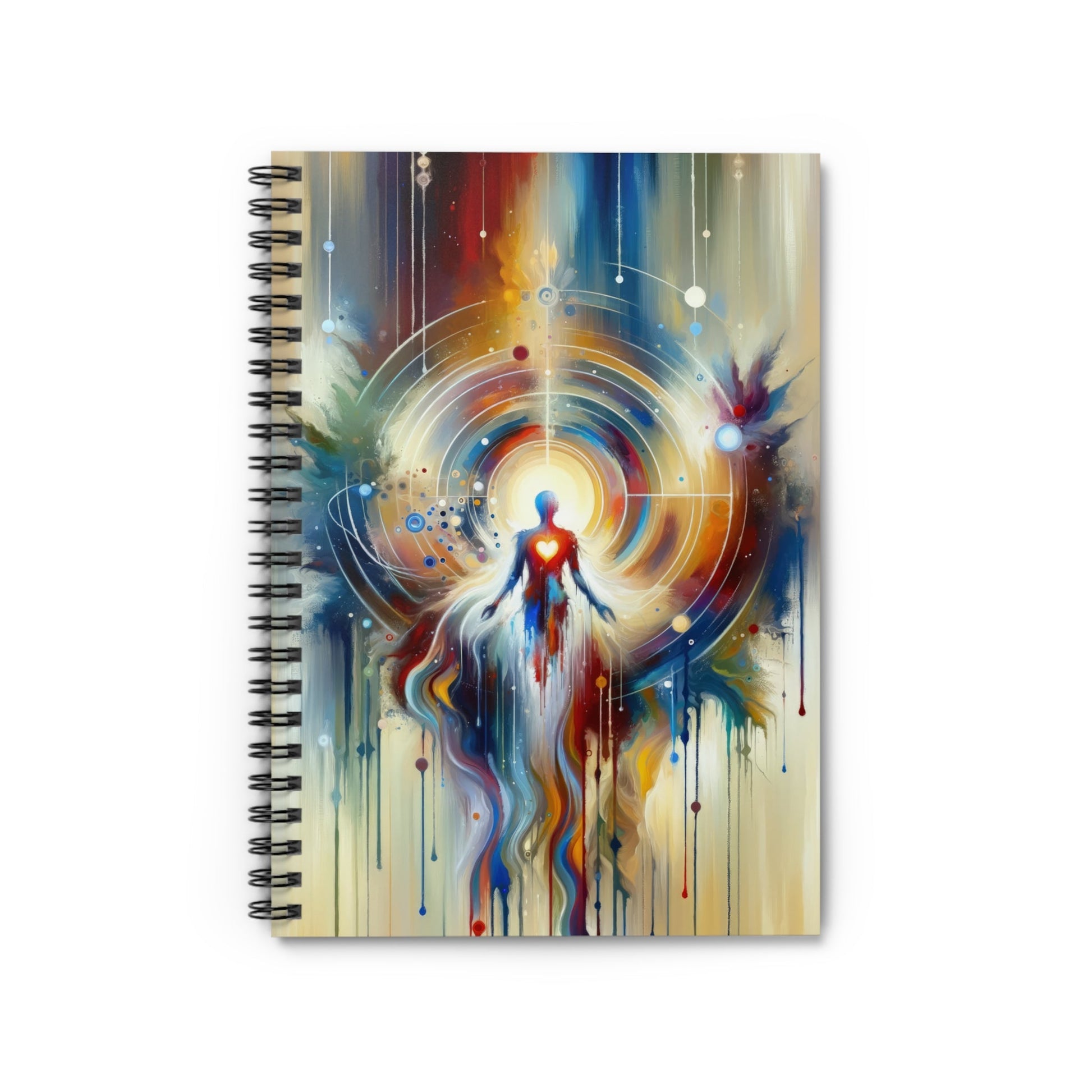 Unified Heart Awakening Spiral Notebook - Ruled Line - ATUH.ART