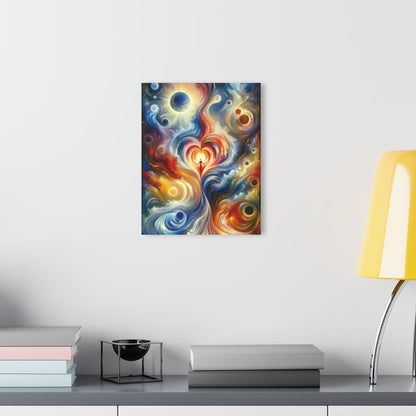 Unified Heart Journey Acrylic Prints (French Cleat Hanging) - ATUH.ART