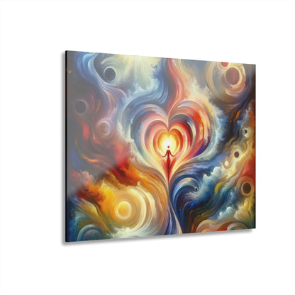Unified Heart Journey Acrylic Prints (French Cleat Hanging) - ATUH.ART