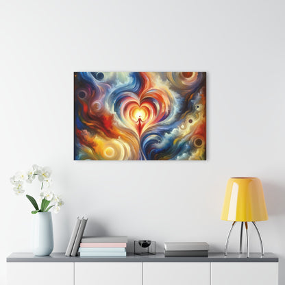 Unified Heart Journey Acrylic Prints (French Cleat Hanging) - ATUH.ART