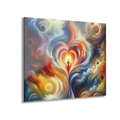 Unified Heart Journey Acrylic Prints (French Cleat Hanging) - ATUH.ART