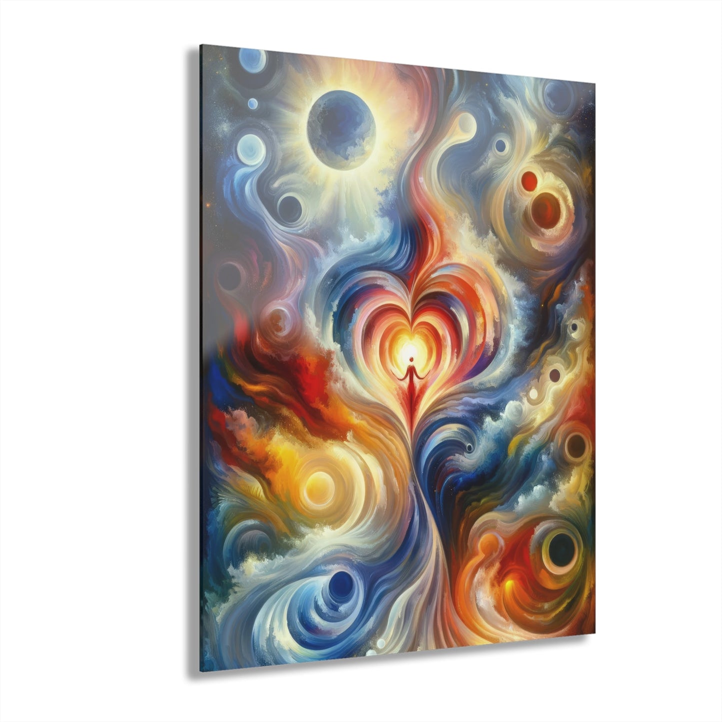 Unified Heart Journey Acrylic Prints (French Cleat Hanging) - ATUH.ART