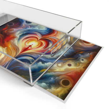 Unified Heart Journey Acrylic Serving Tray - ATUH.ART