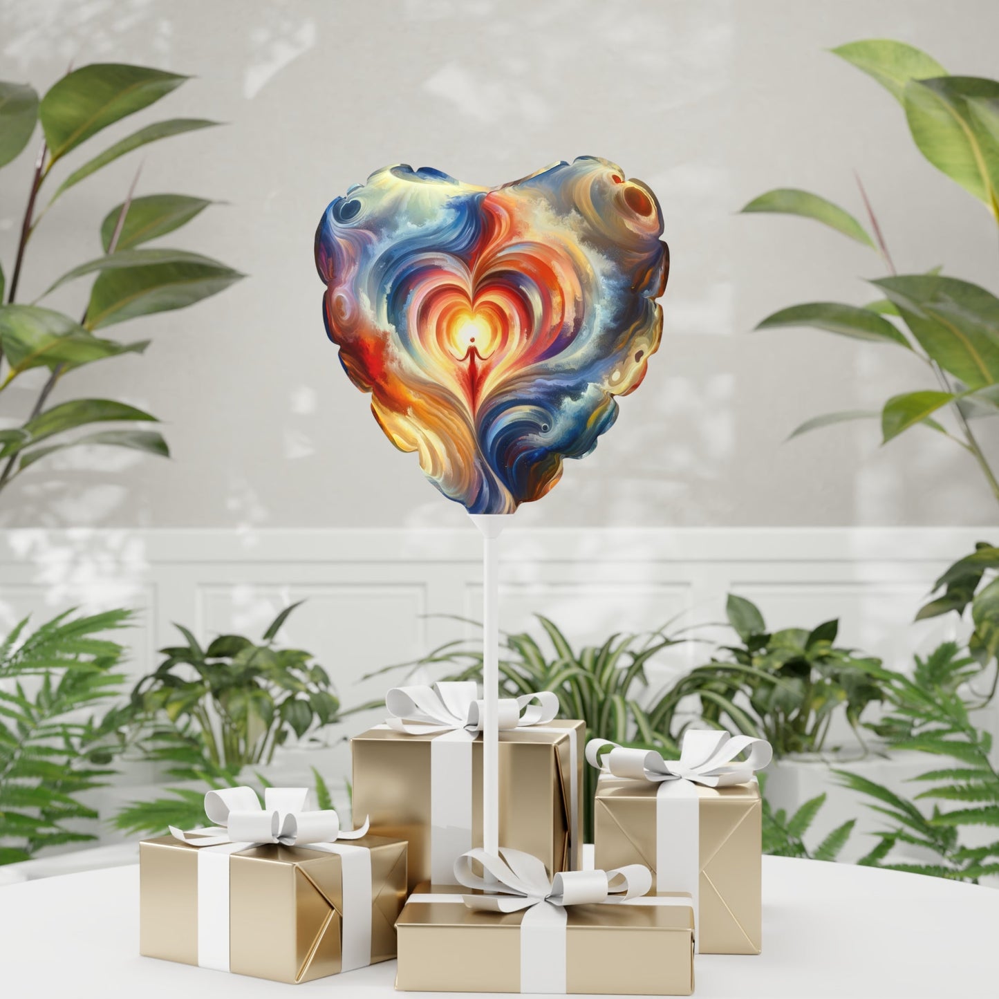 Unified Heart Journey Balloon (Round and Heart-shaped), 11" - ATUH.ART