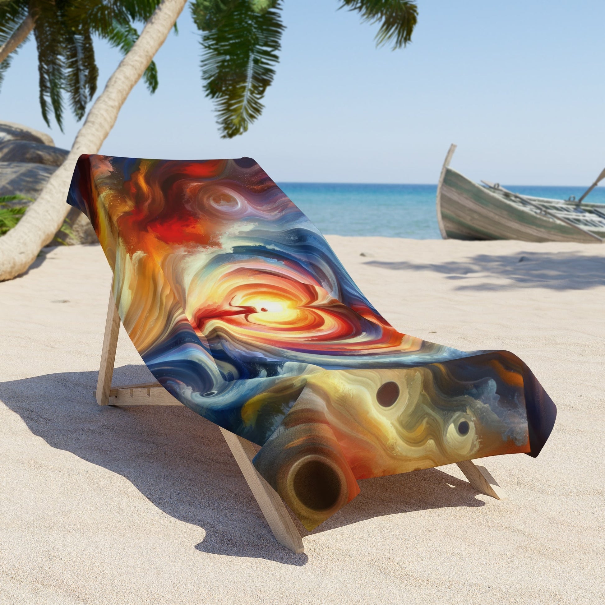 Unified Heart Journey Beach Towel - ATUH.ART