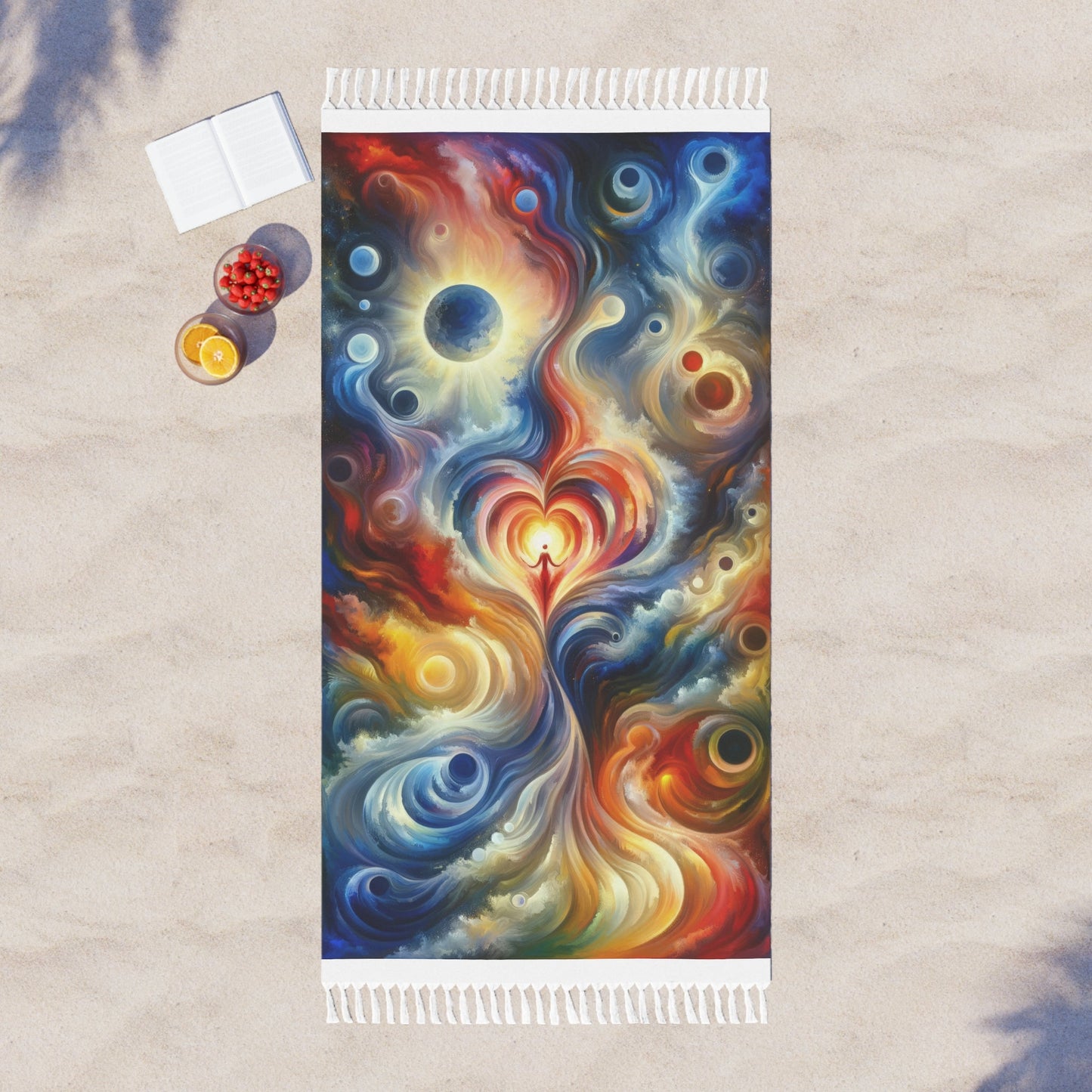 Unified Heart Journey Boho Beach Cloth - ATUH.ART
