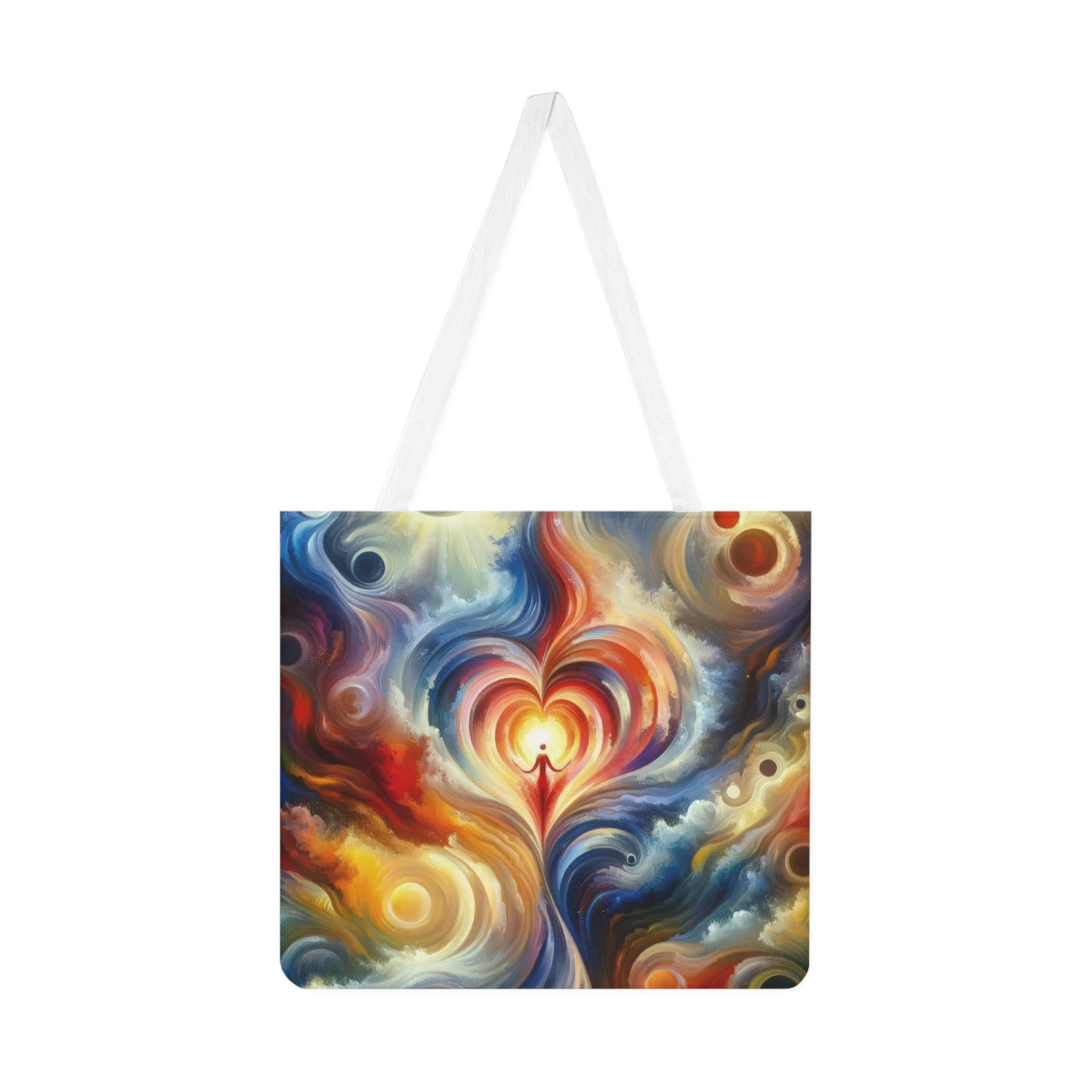 Unified Heart Journey Shoulder Tote Bag (AOP) - ATUH.ART