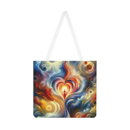 Unified Heart Journey Shoulder Tote Bag (AOP) - ATUH.ART