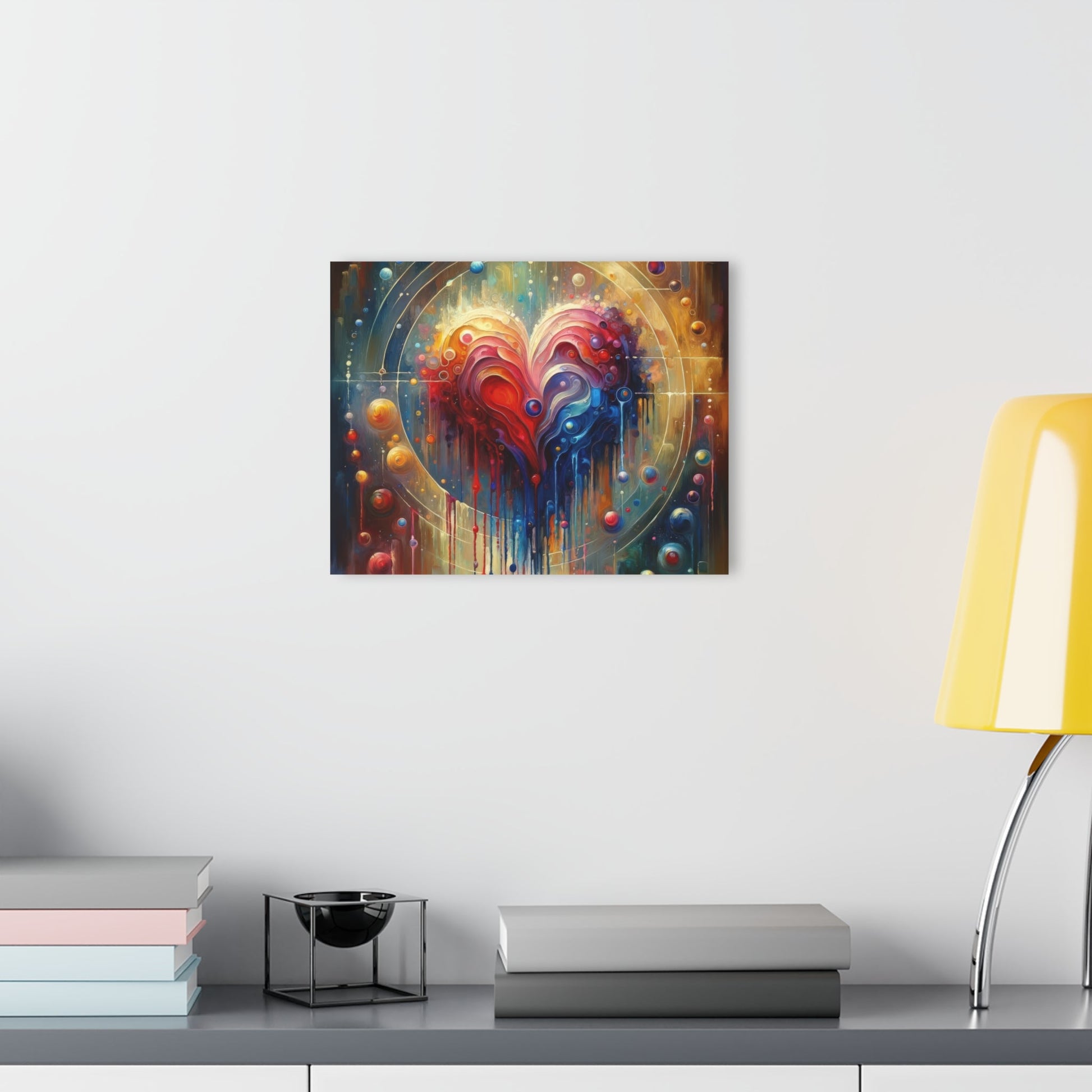 Unified Heart Reflections Acrylic Prints (French Cleat Hanging) - ATUH.ART