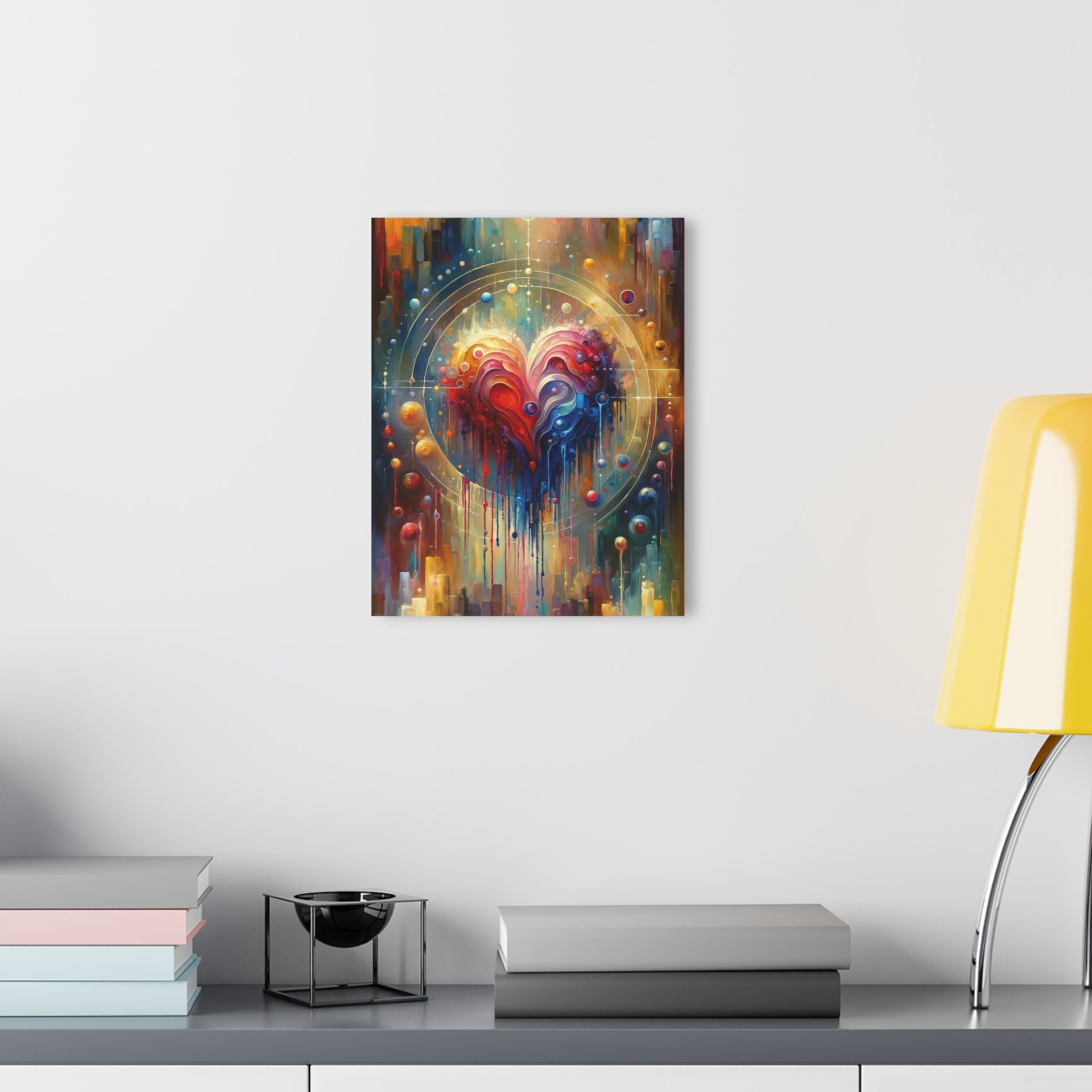 Unified Heart Reflections Acrylic Prints (French Cleat Hanging) - ATUH.ART