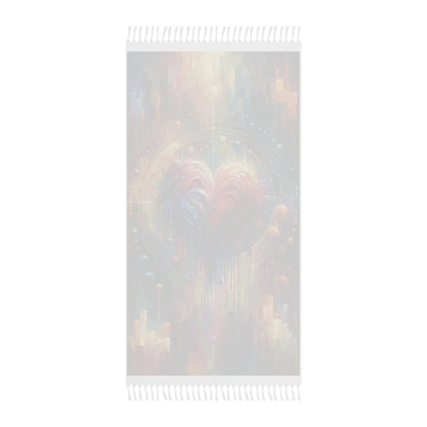 Unified Heart Reflections Boho Beach Cloth - ATUH.ART