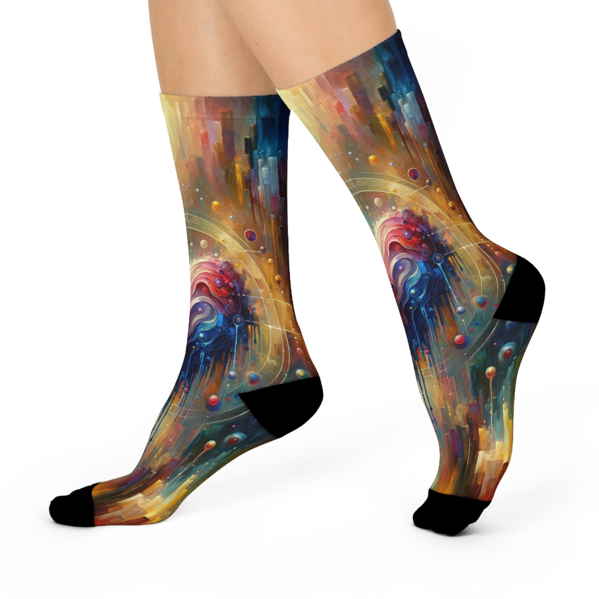 Unified Heart Reflections Cushioned Crew Socks - ATUH.ART