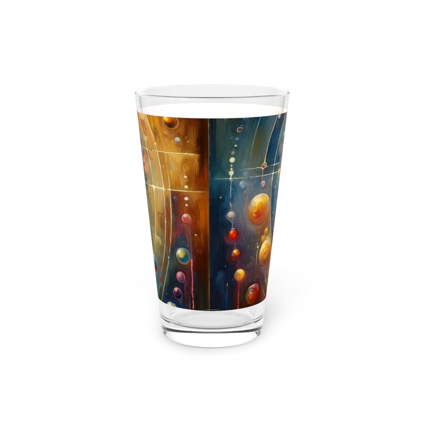 Unified Heart Reflections Pint Glass, 16oz - ATUH.ART