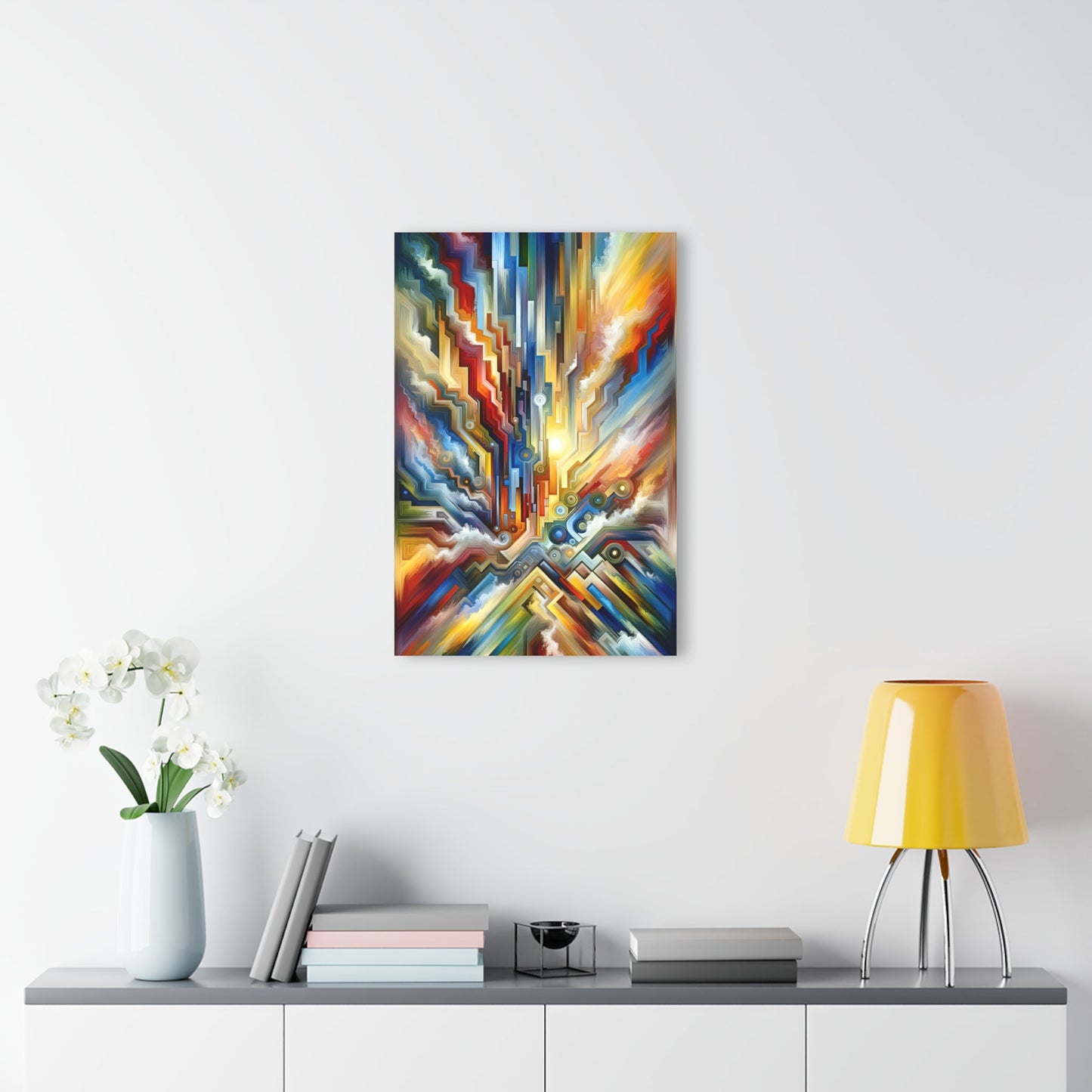 Unity Abstract Vibrancy Acrylic Prints (French Cleat Hanging) - ATUH.ART