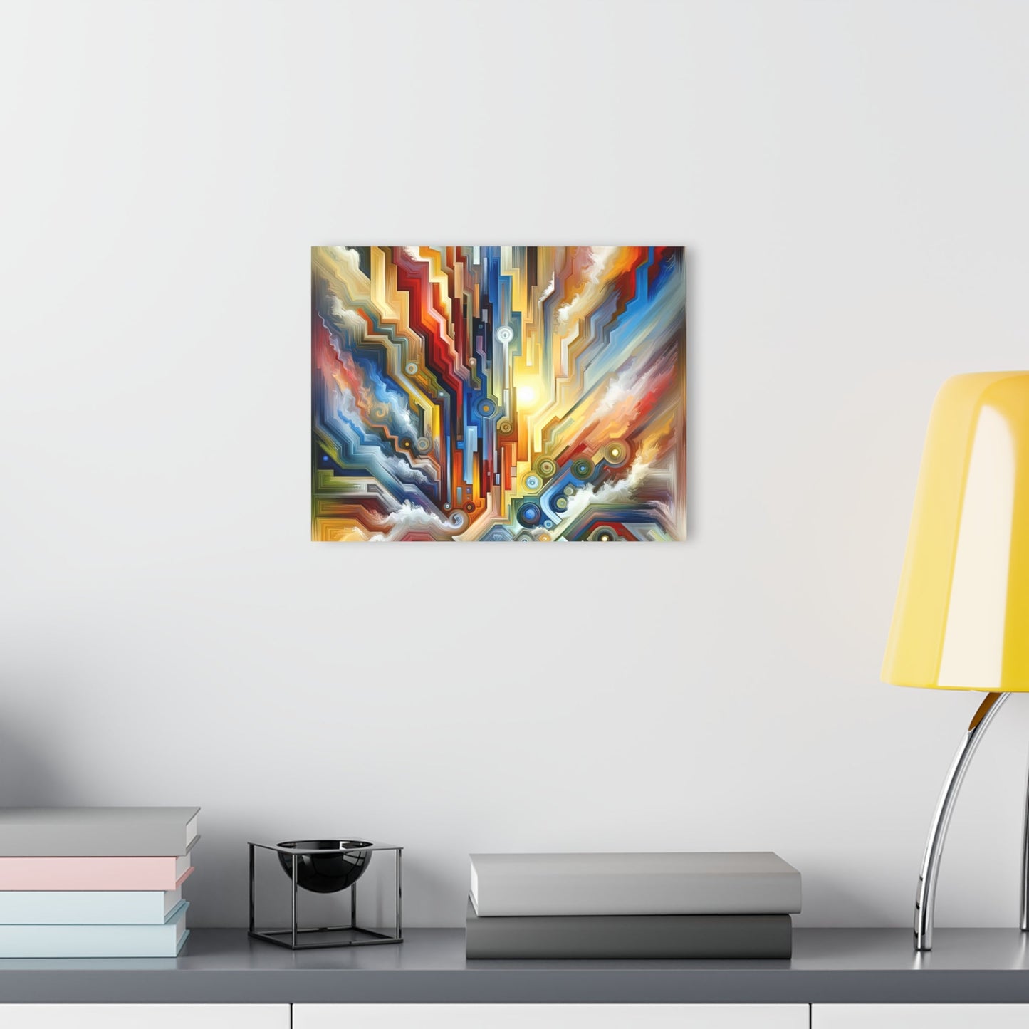 Unity Abstract Vibrancy Acrylic Prints (French Cleat Hanging) - ATUH.ART