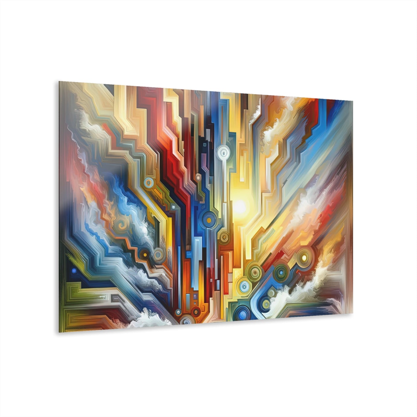 Unity Abstract Vibrancy Acrylic Prints (French Cleat Hanging) - ATUH.ART