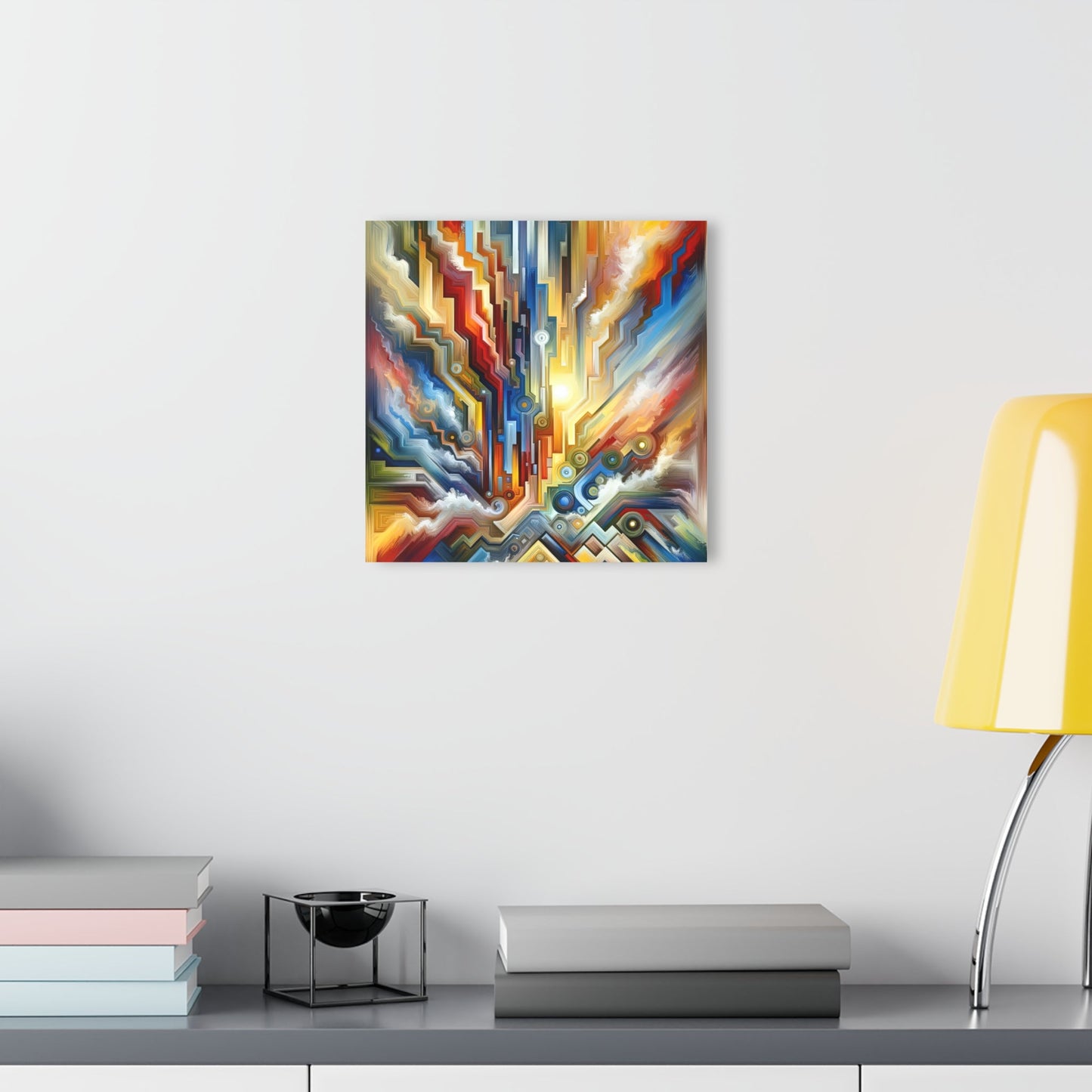 Unity Abstract Vibrancy Acrylic Prints (French Cleat Hanging) - ATUH.ART