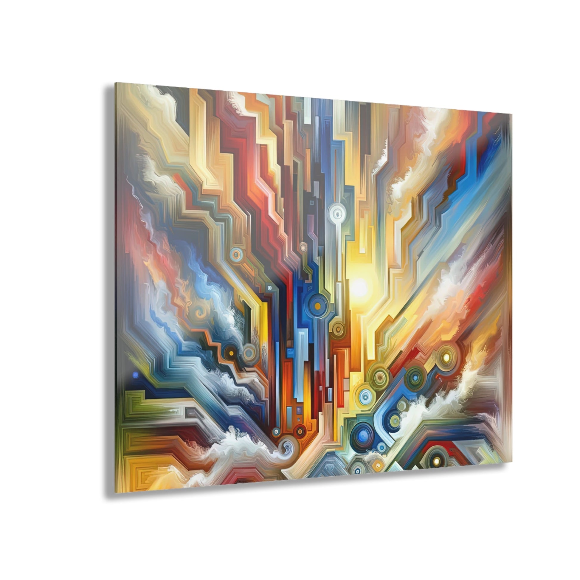 Unity Abstract Vibrancy Acrylic Prints (French Cleat Hanging) - ATUH.ART