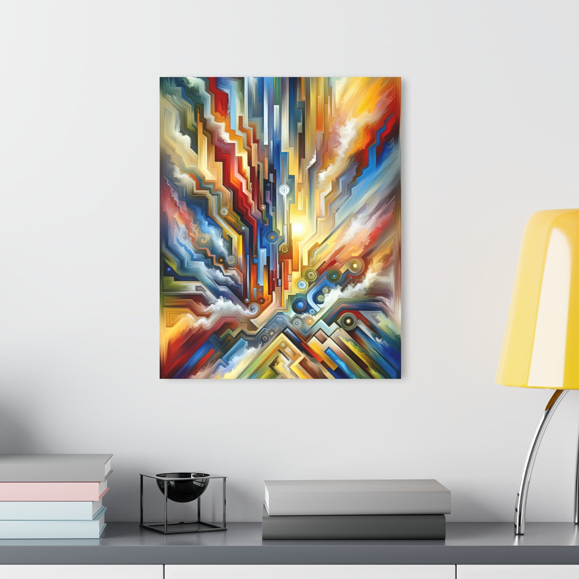 Unity Abstract Vibrancy Acrylic Prints (French Cleat Hanging) - ATUH.ART