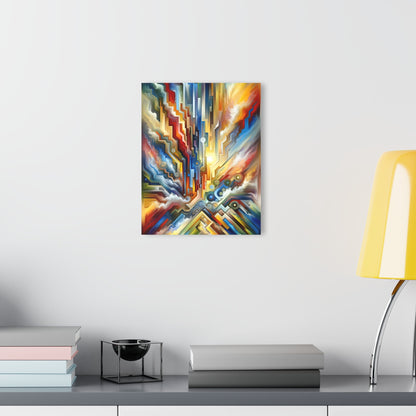 Unity Abstract Vibrancy Acrylic Prints (French Cleat Hanging) - ATUH.ART