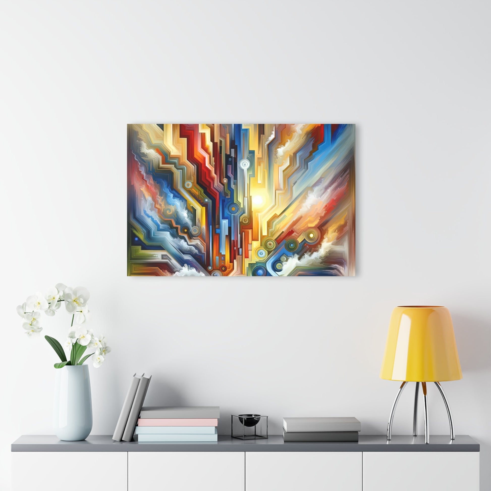 Unity Abstract Vibrancy Acrylic Prints (French Cleat Hanging) - ATUH.ART