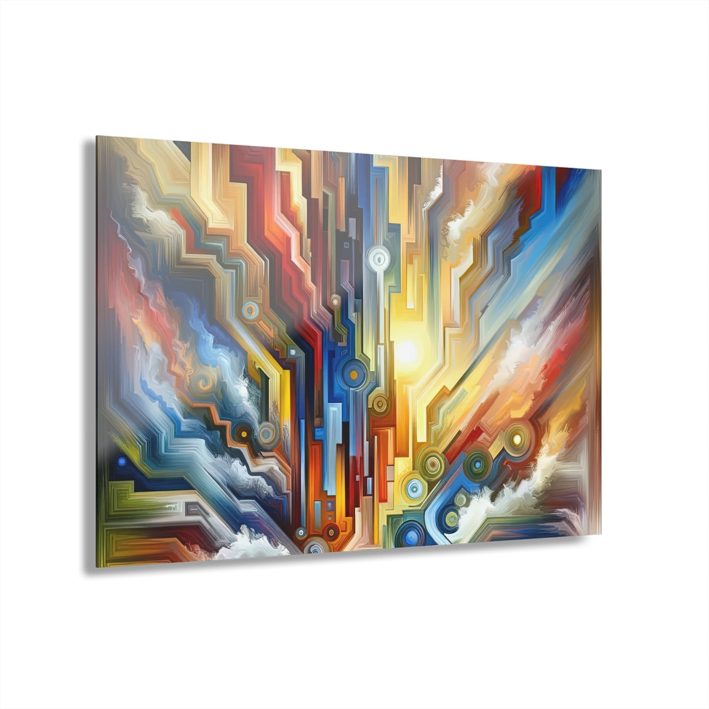 Unity Abstract Vibrancy Acrylic Prints (French Cleat Hanging) - ATUH.ART