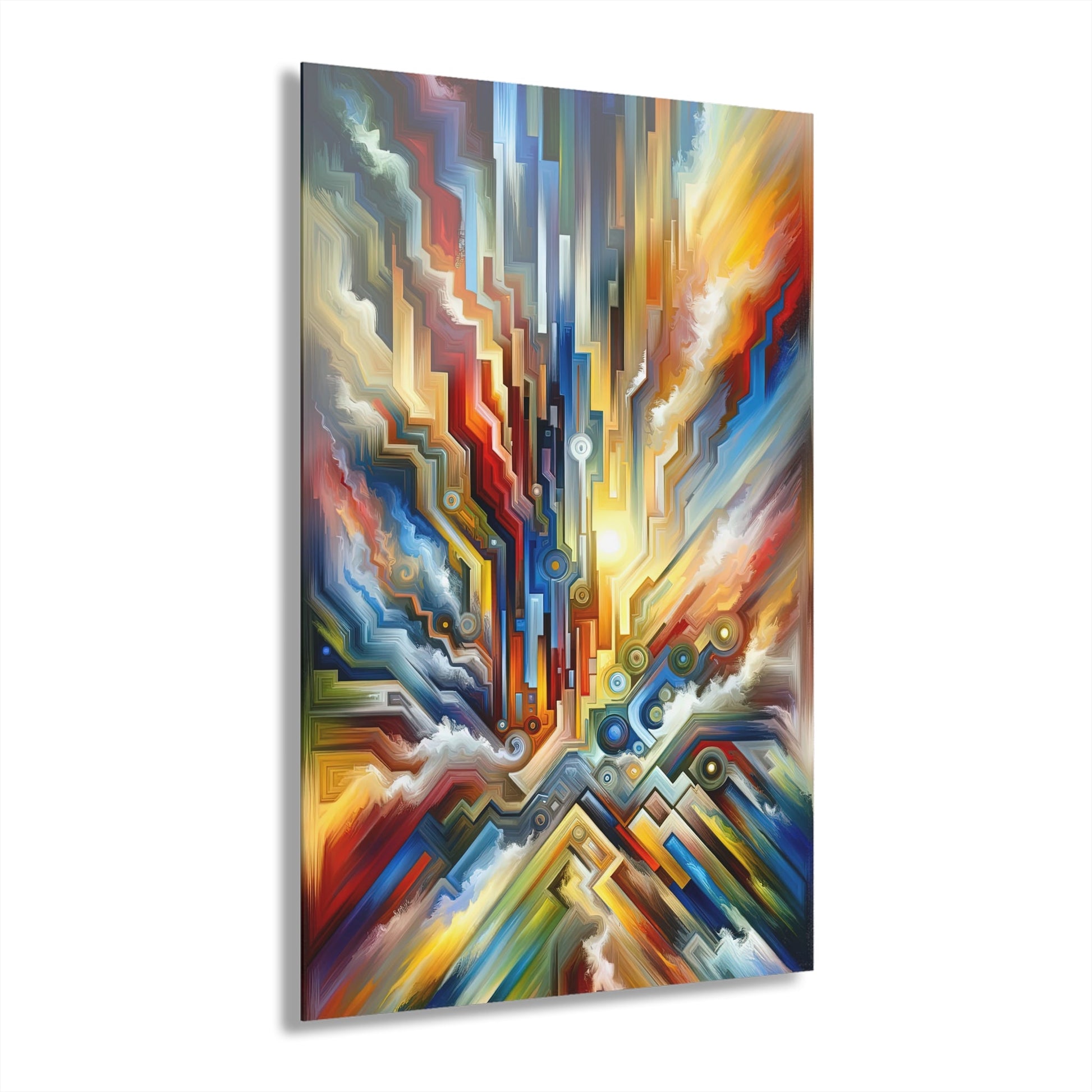 Unity Abstract Vibrancy Acrylic Prints (French Cleat Hanging) - ATUH.ART