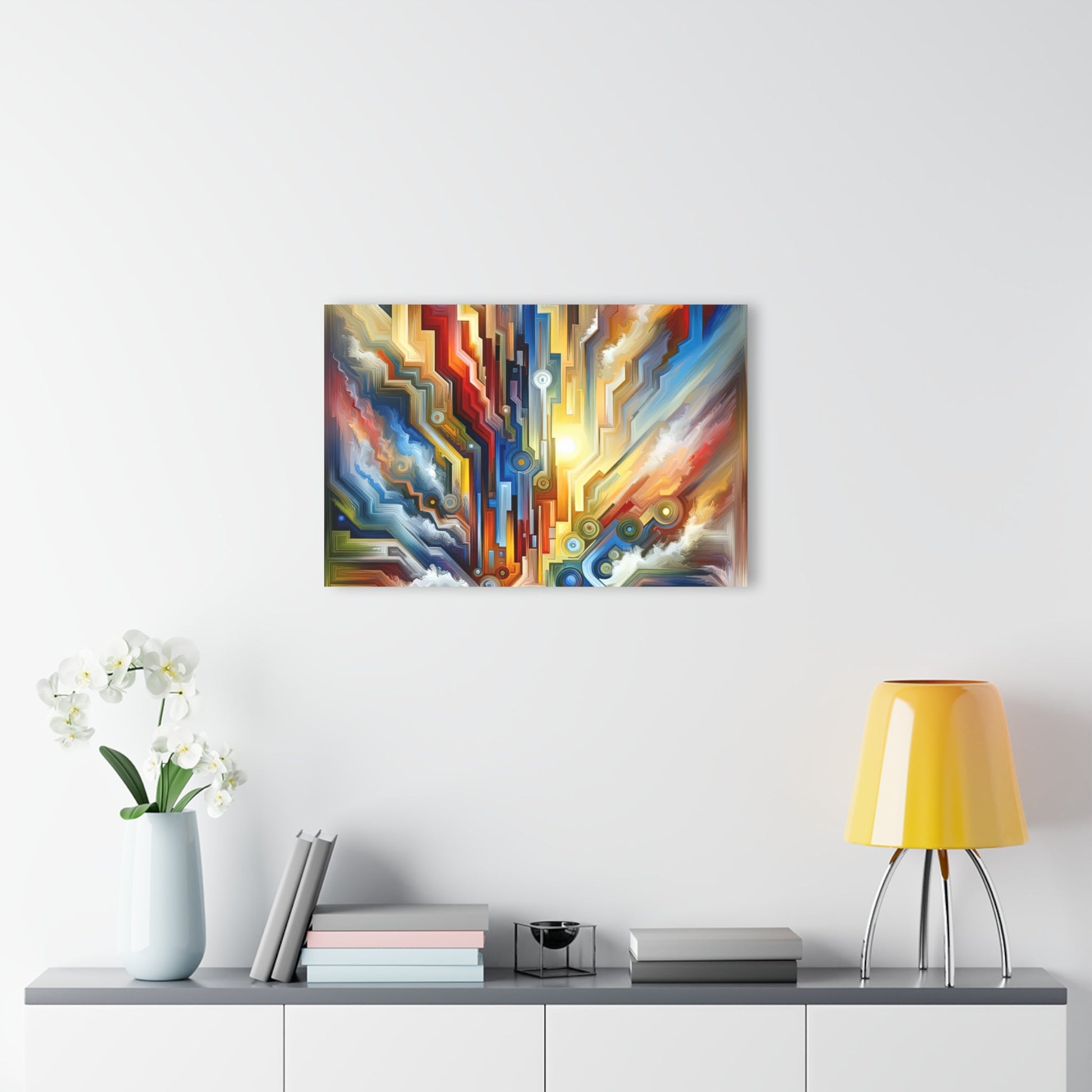 Unity Abstract Vibrancy Acrylic Prints (French Cleat Hanging) - ATUH.ART