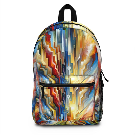 Unity Abstract Vibrancy Backpack - ATUH.ART