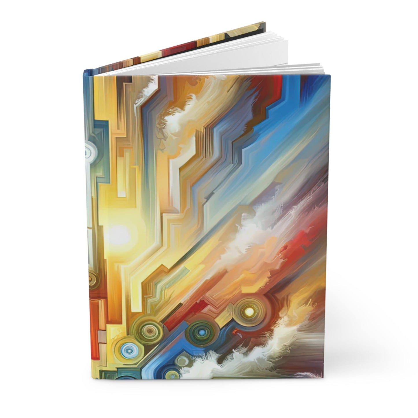 Unity Abstract Vibrancy Hardcover Journal Matte - ATUH.ART