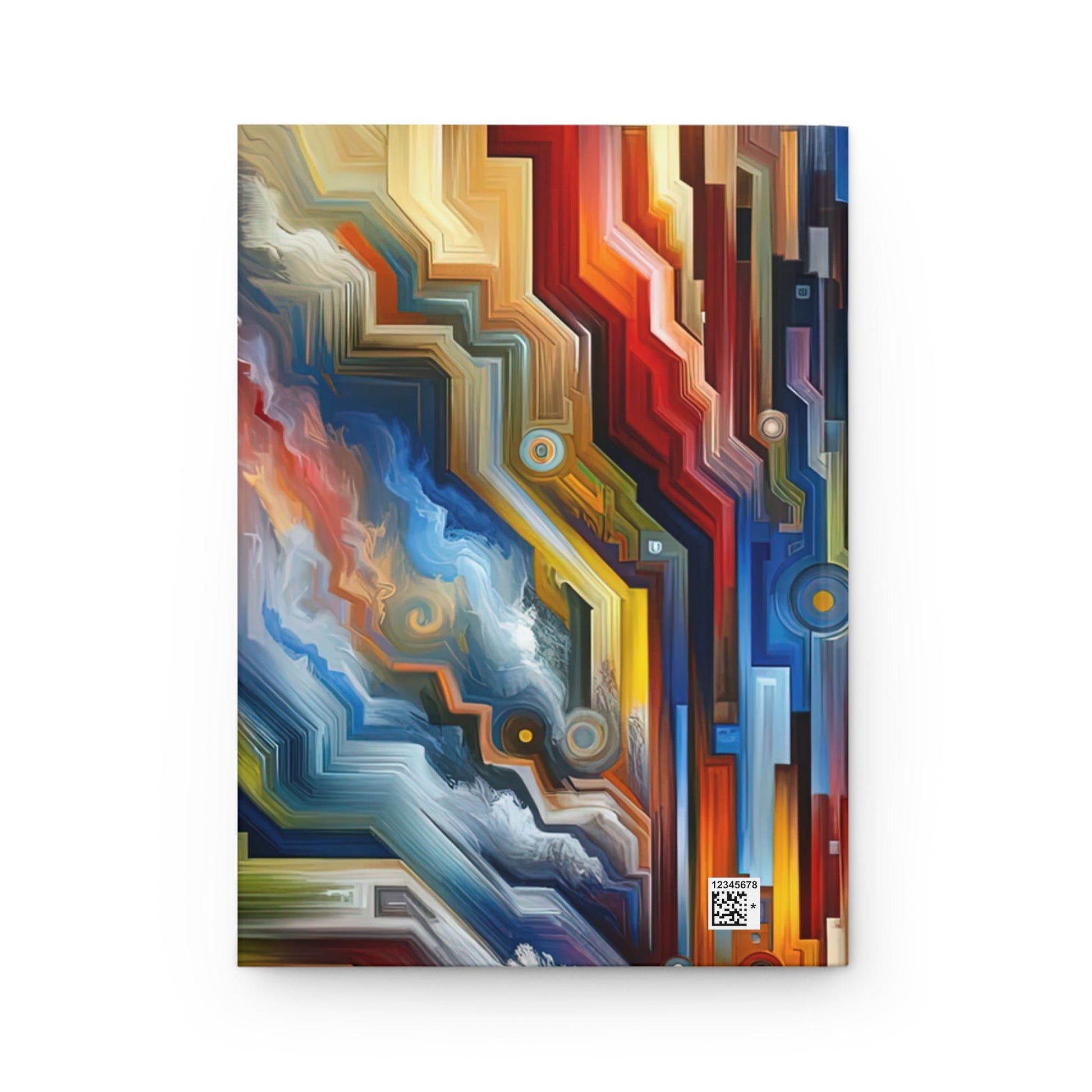 Unity Abstract Vibrancy Hardcover Journal Matte - ATUH.ART