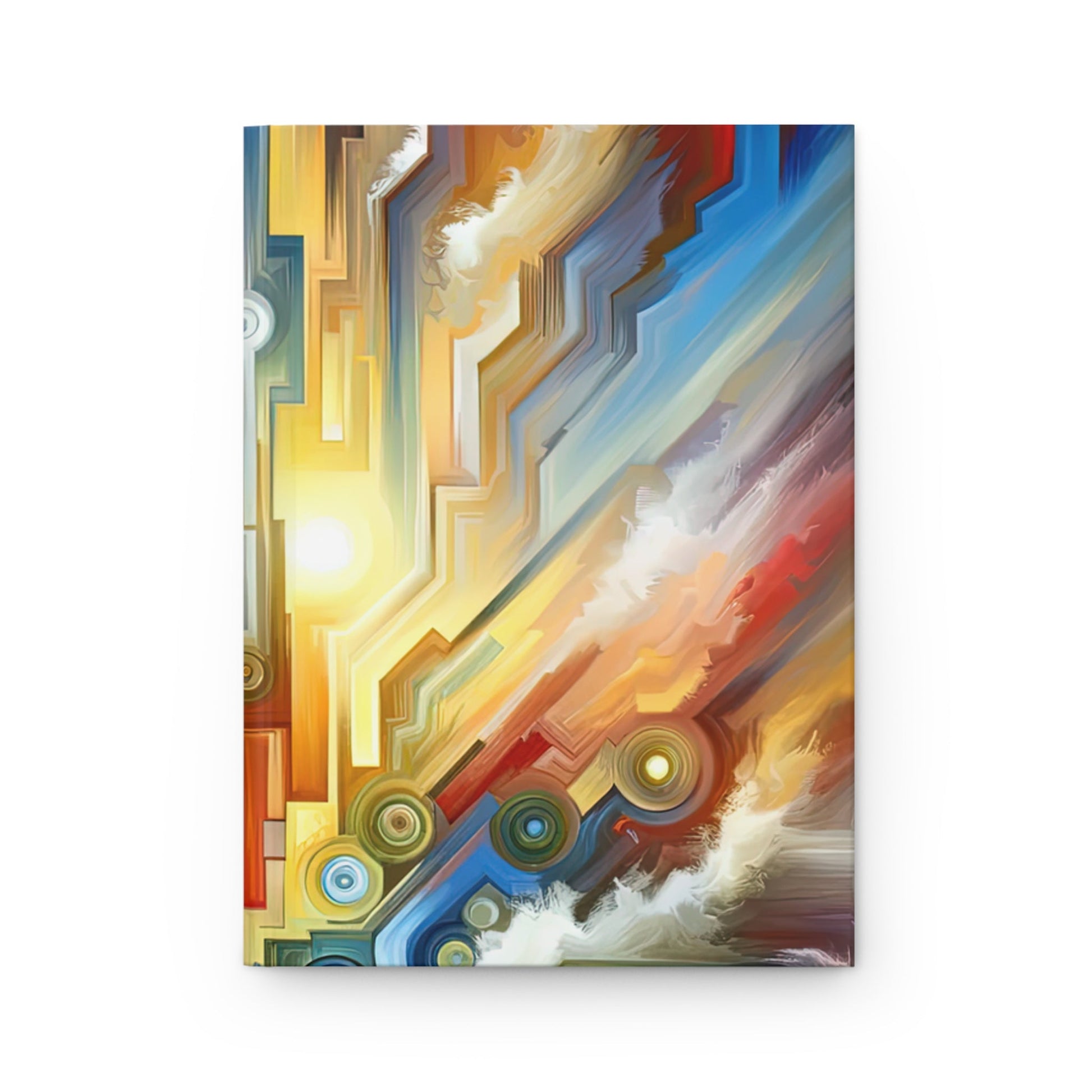 Unity Abstract Vibrancy Hardcover Journal Matte - ATUH.ART