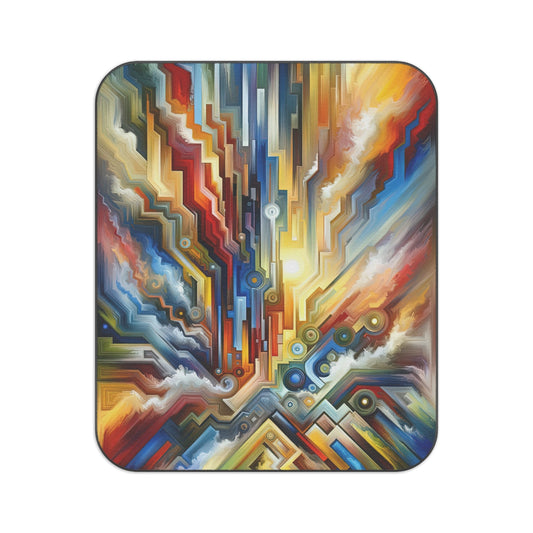 Unity Abstract Vibrancy Picnic Blanket - ATUH.ART