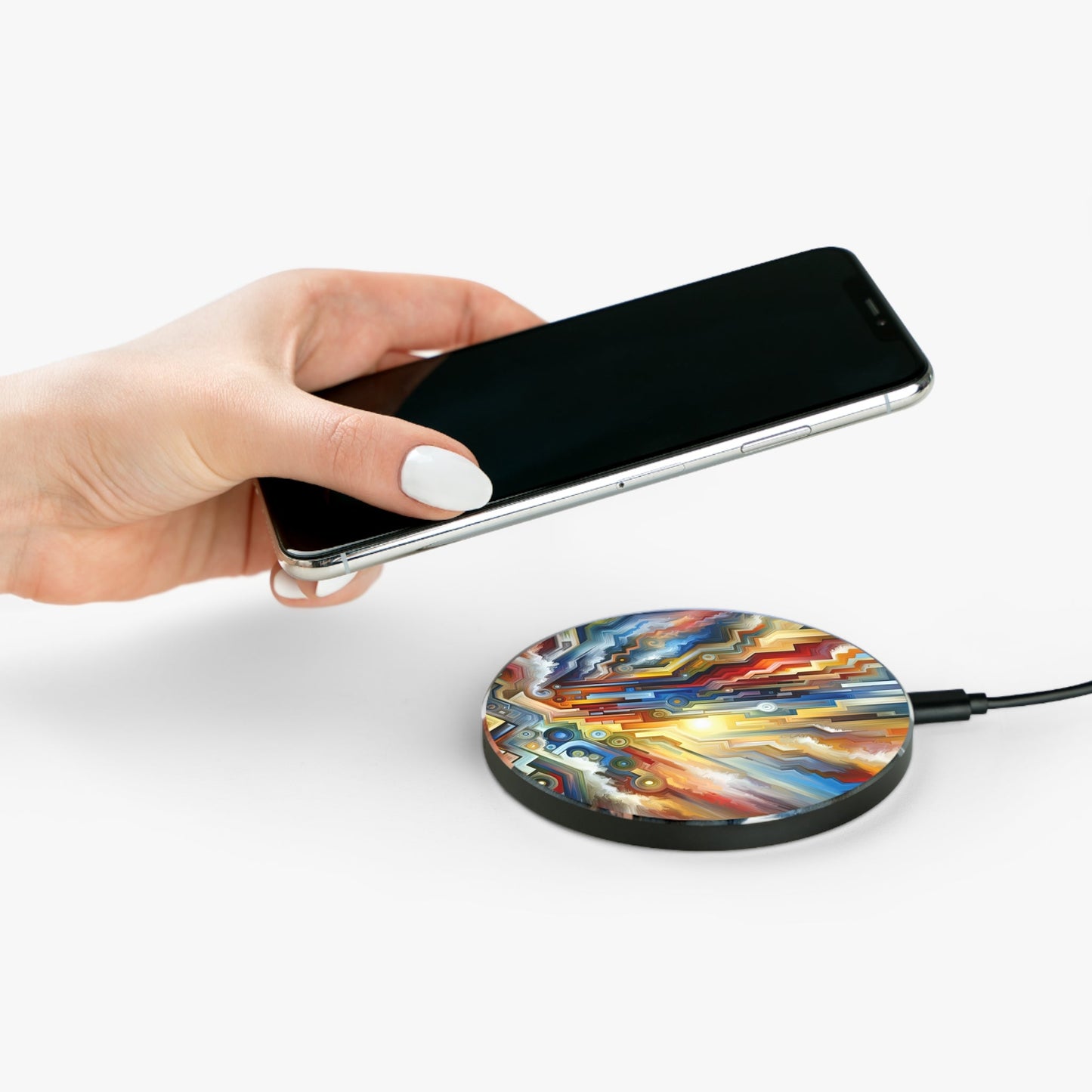 Unity Abstract Vibrancy Wireless Charger - ATUH.ART
