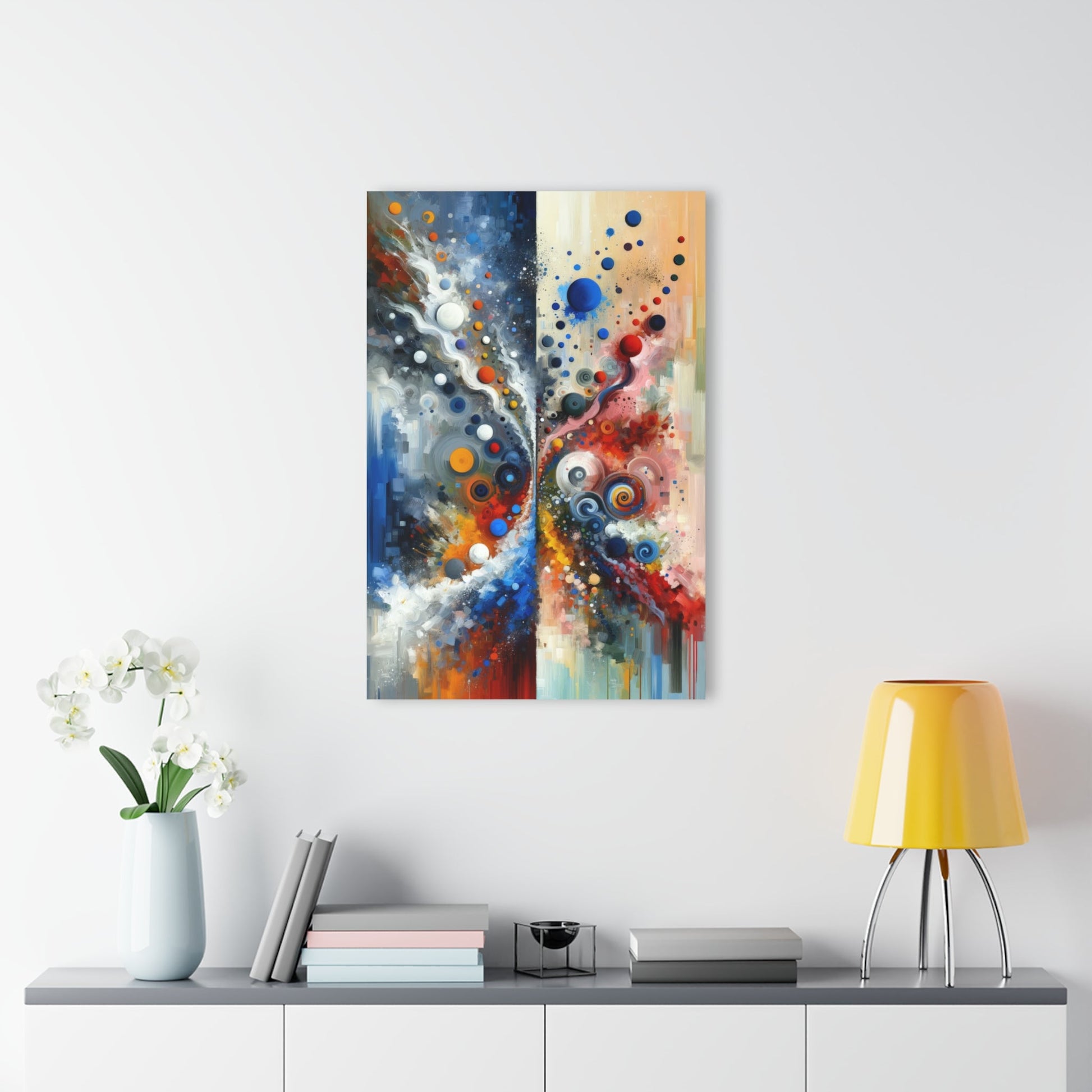 Unity Duality Abstraction Acrylic Prints (French Cleat Hanging) - ATUH.ART