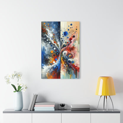 Unity Duality Abstraction Acrylic Prints (French Cleat Hanging) - ATUH.ART