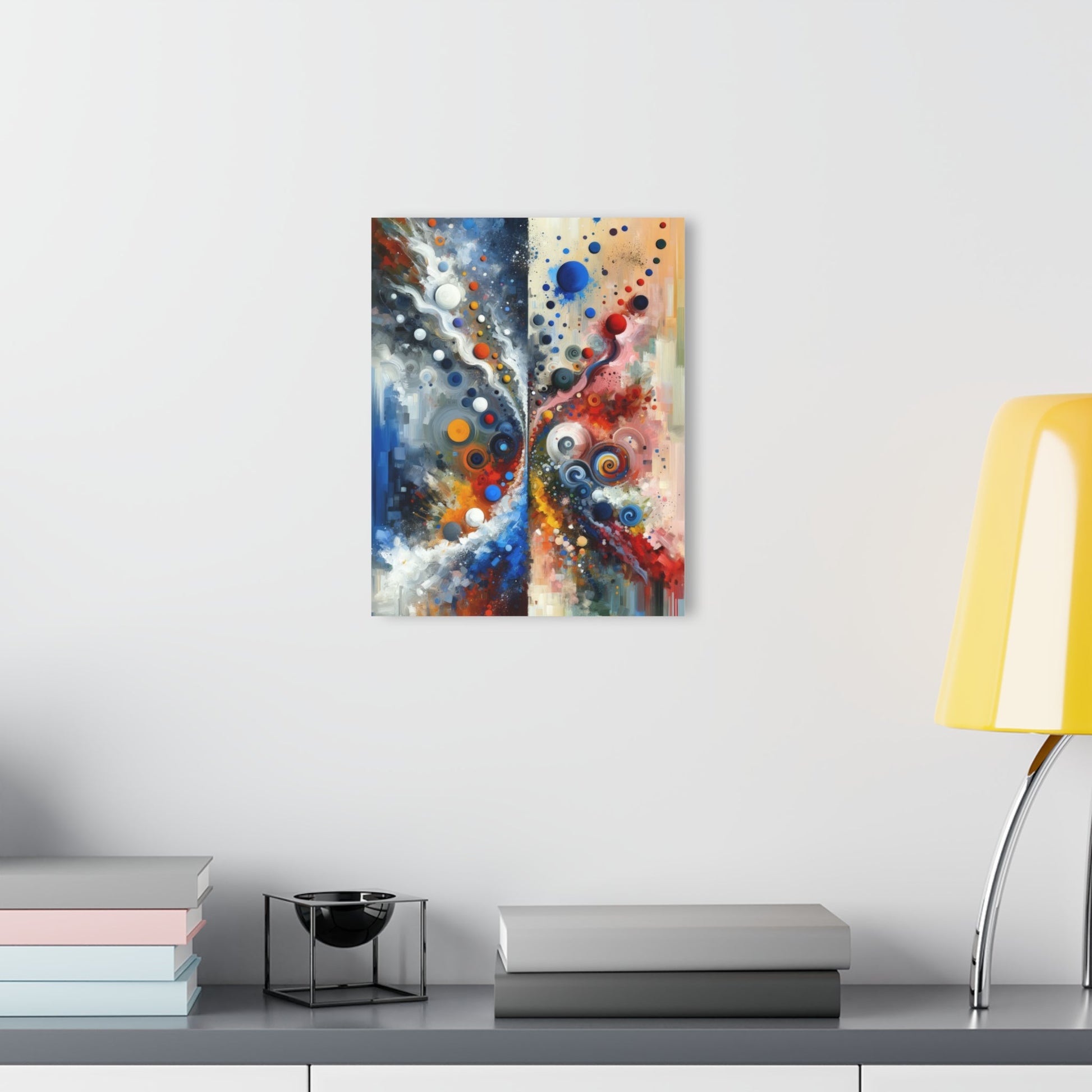 Unity Duality Abstraction Acrylic Prints (French Cleat Hanging) - ATUH.ART