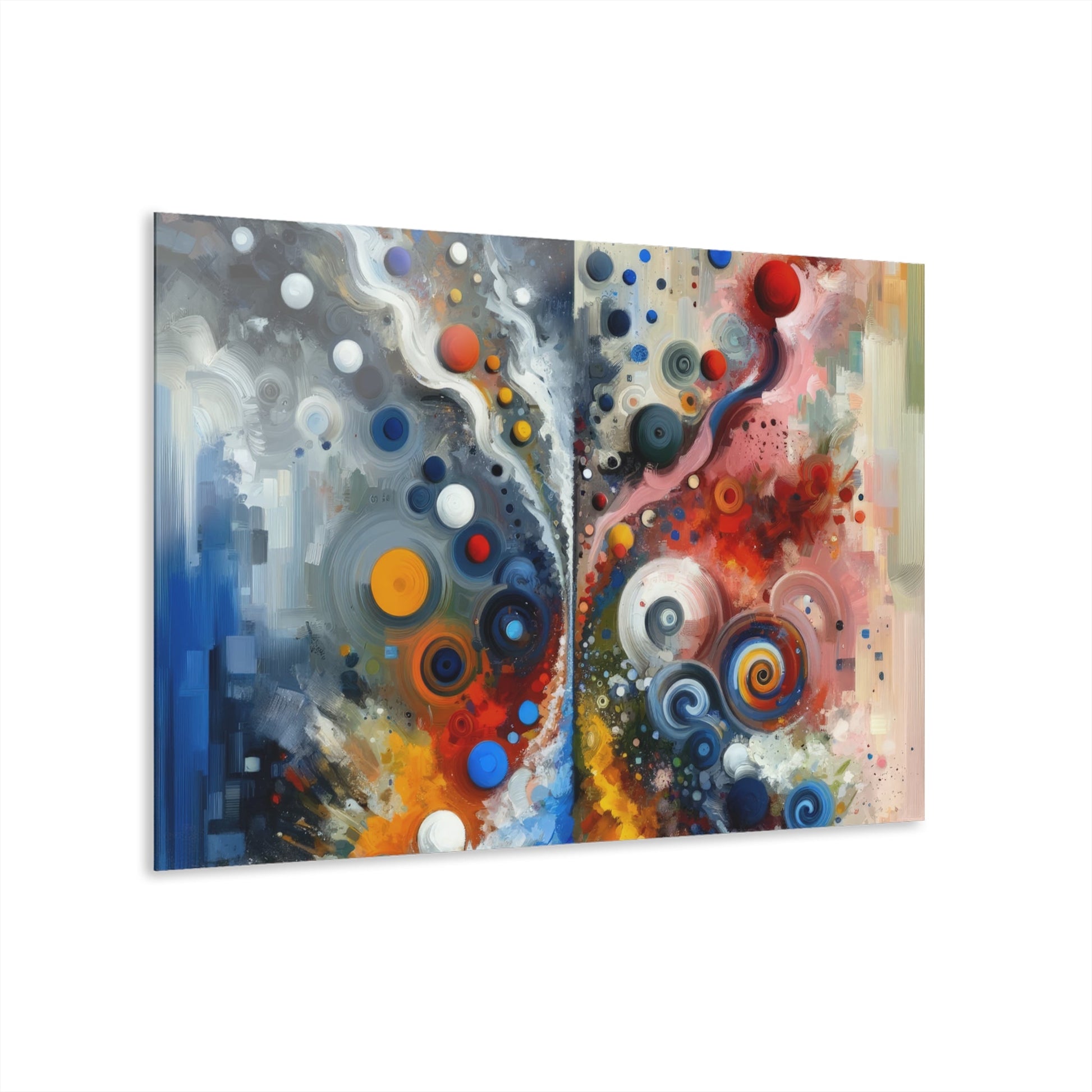 Unity Duality Abstraction Acrylic Prints (French Cleat Hanging) - ATUH.ART