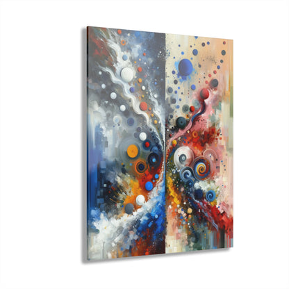 Unity Duality Abstraction Acrylic Prints (French Cleat Hanging) - ATUH.ART